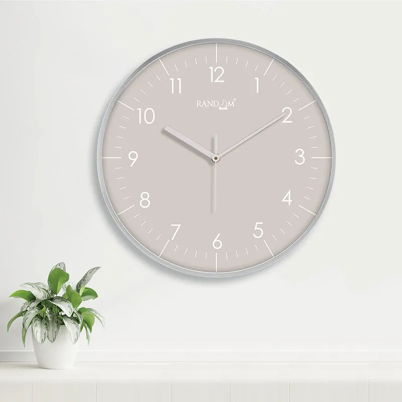 Benot Analog Wall Clock - Beige media 1