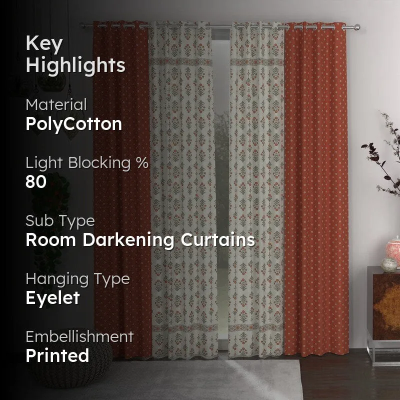Polka Nest Drape Curtains - Set of Four media 2