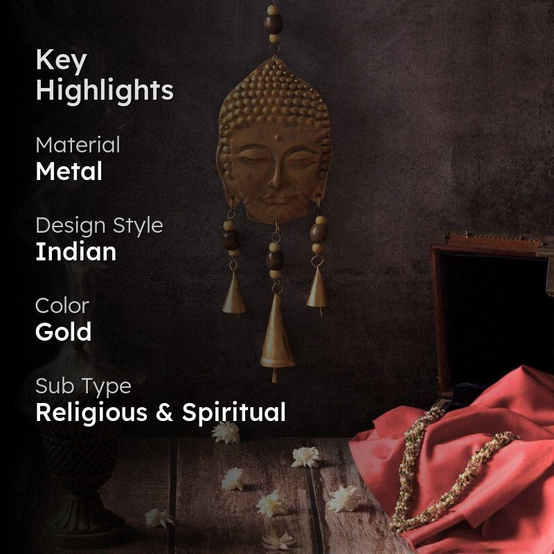 Holy Buddha Metal Wall Accent media 2