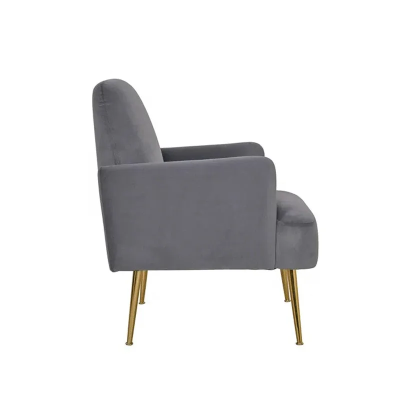 Serenza Neem Wood Accent Chair - Grey media 6