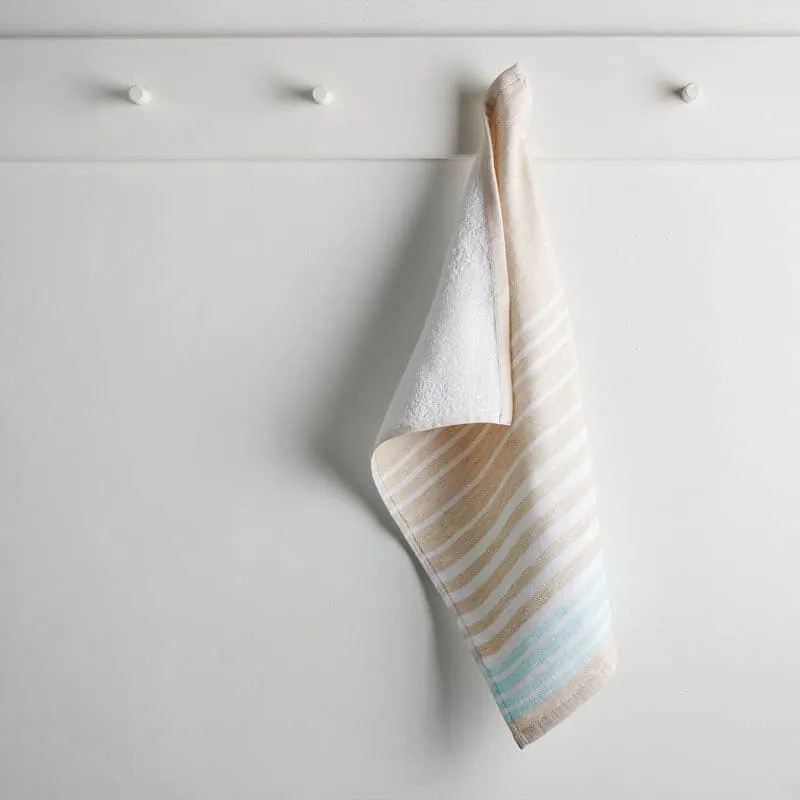 Imago Ombre Cotton Terry Hand Towel - Set Of Two media 1
