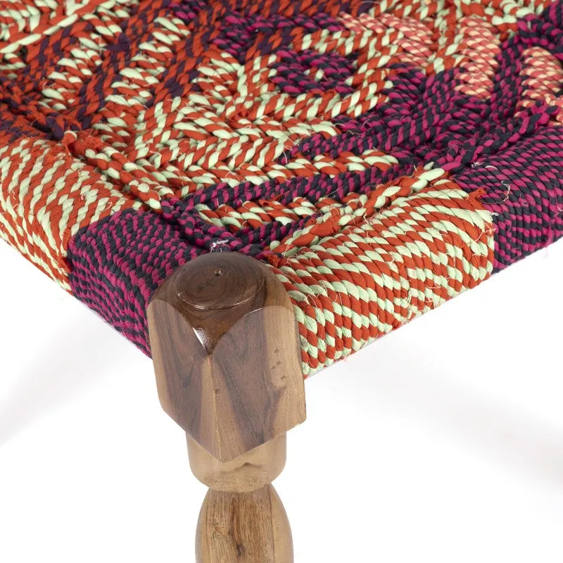 Ivaro Sheesham Wooden Bench - Multicolor media 5