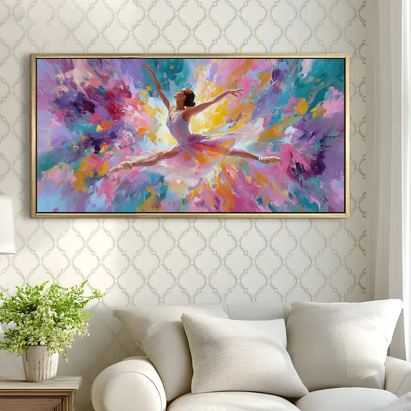 Skybound Canvas Wall Painting With Frame media 4