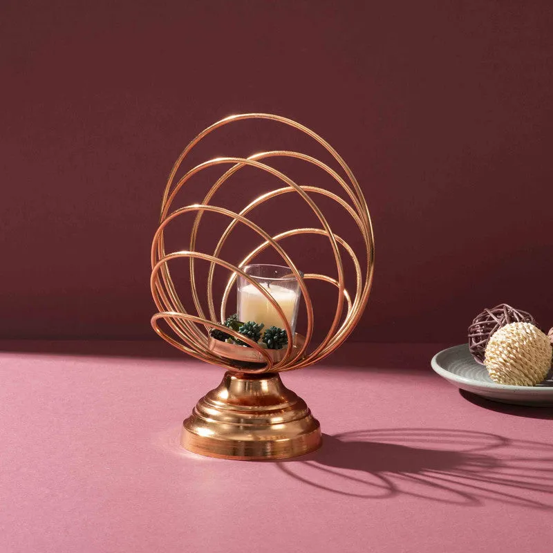 Cradle Neo Candle Holder - Gold media 5