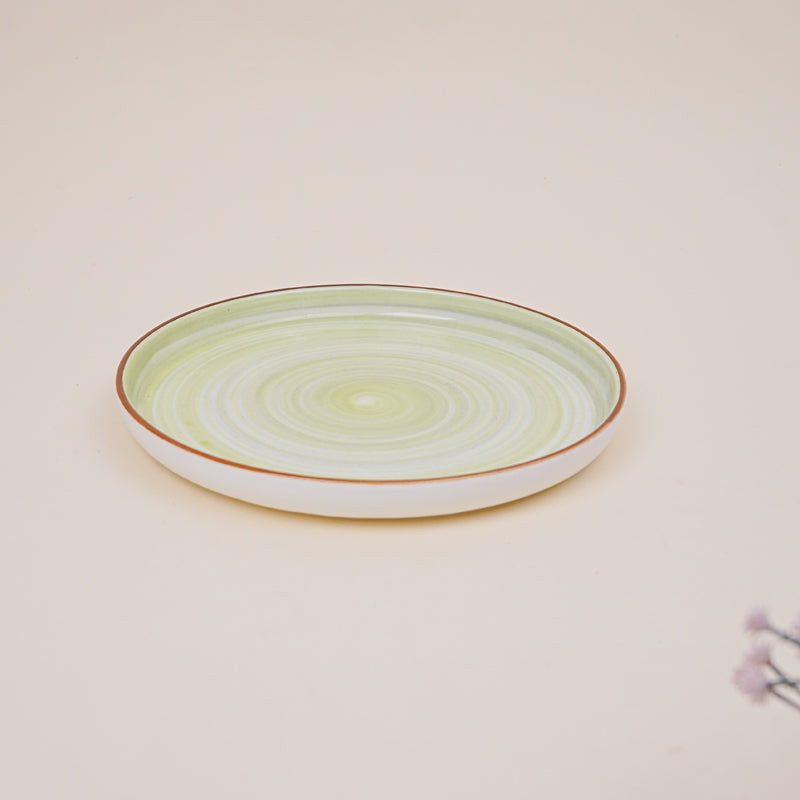 Lunar Green Snack Plate - Set Of Two image 4