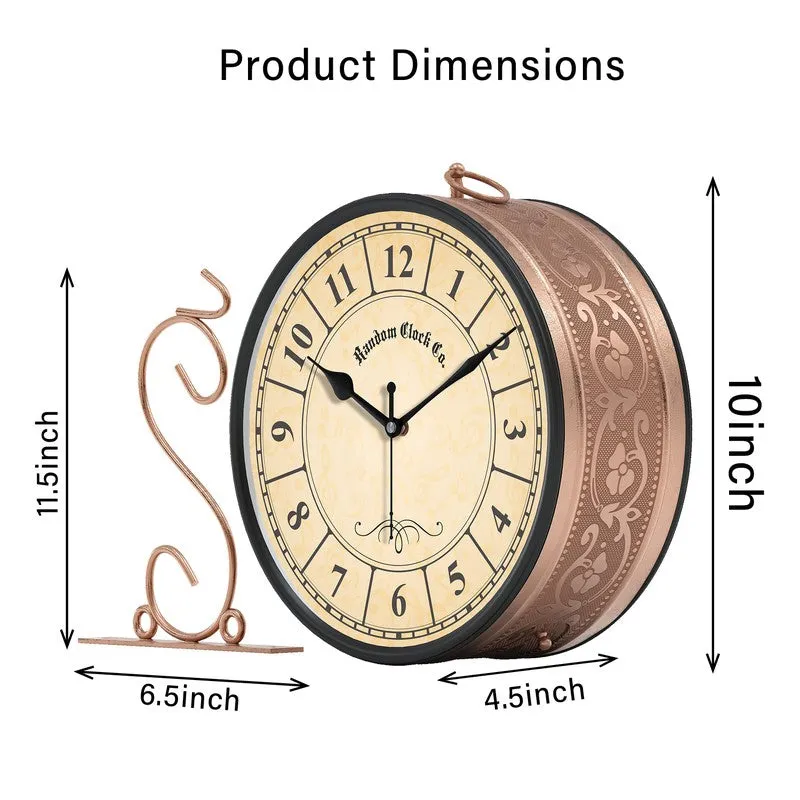 Victoriane Double Sided Wall Clock media 8