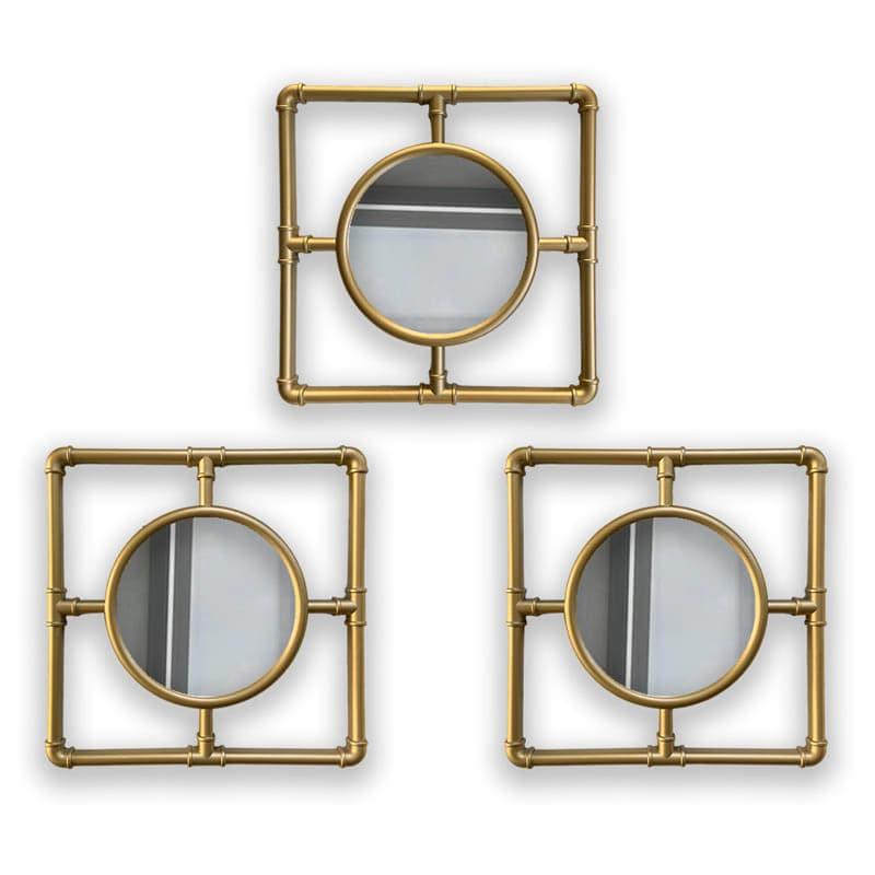 Milava Decorative Mirror - Set Of Three media 3