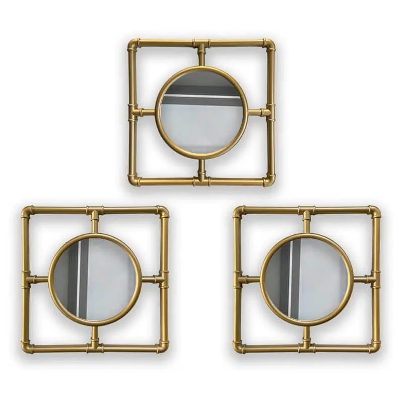 Milava Decorative Mirror - Set Of Three media 3