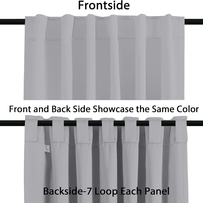 Serein Pleated Curtain Valance (Silver) - Set Of Two media 4