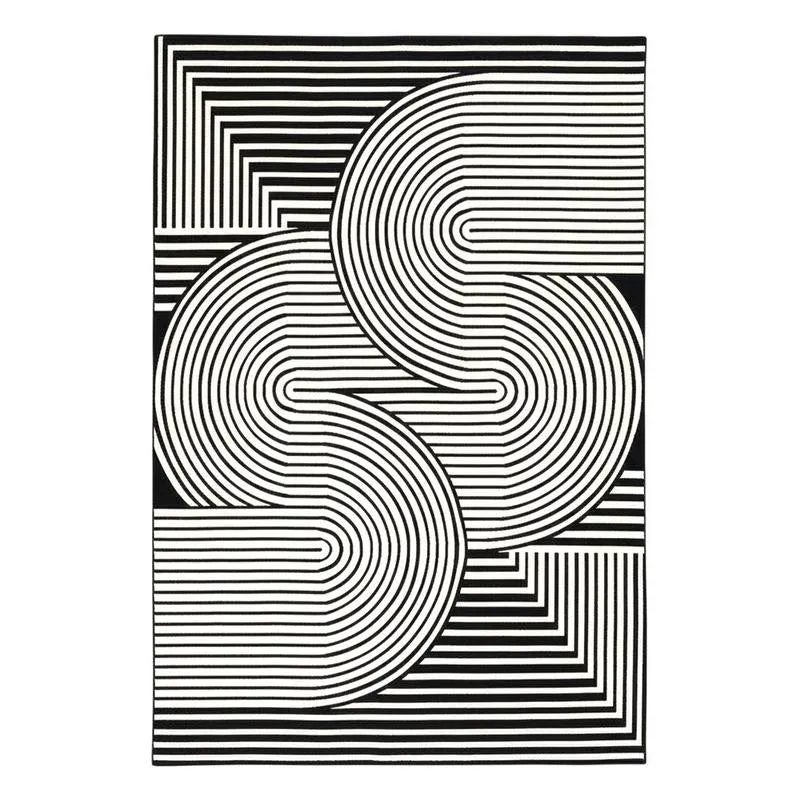 Icaria Anti Skid Nylon Dhurries - Black media 5