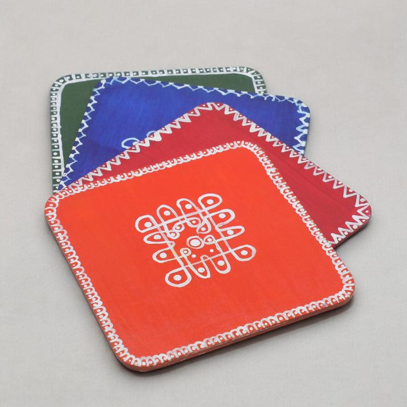 Nitara Handcrafted Coasters - Set Of Four media 5