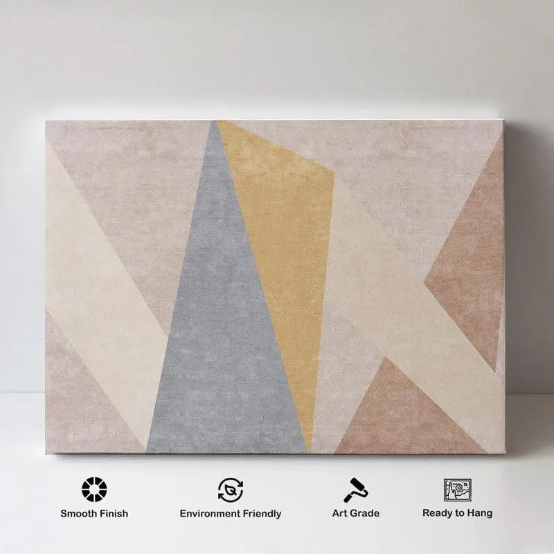 Shapes Art Canvas Painting - Gallery Wrap media 4