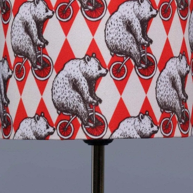 Bear Jump Fabric Table Lamp - Multicolor media 5