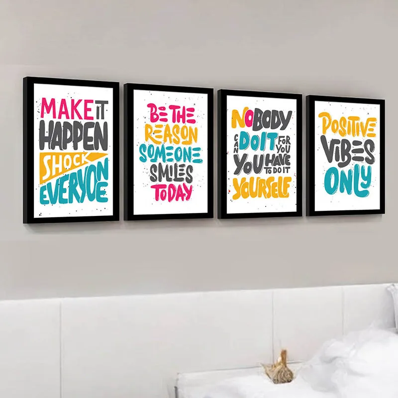 Life Spark Wall Art - Set Of Four media 1