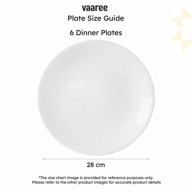 Goldhill Melamine Dinner Plates (Small) - Set of Six - 10