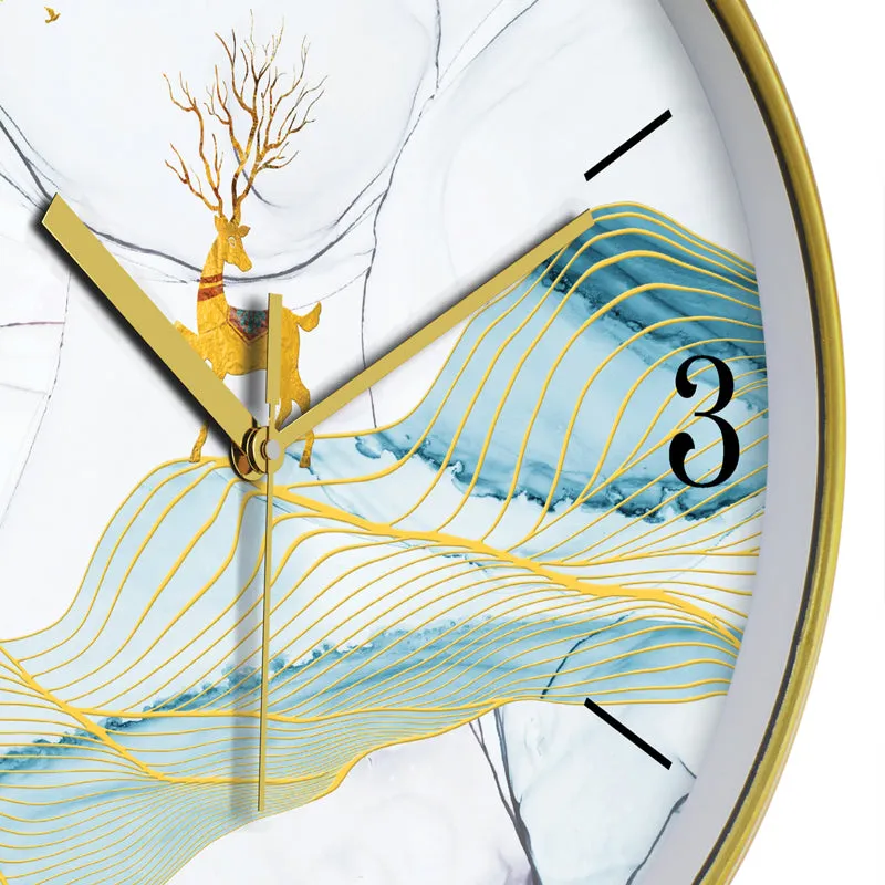 Faelan Sweep Silent Wall Clock media 5