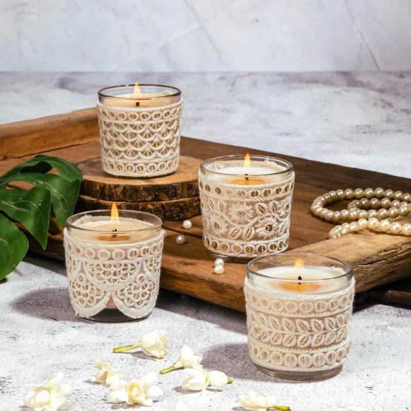Raina Votive Scented Candle - Set Of Four media 3