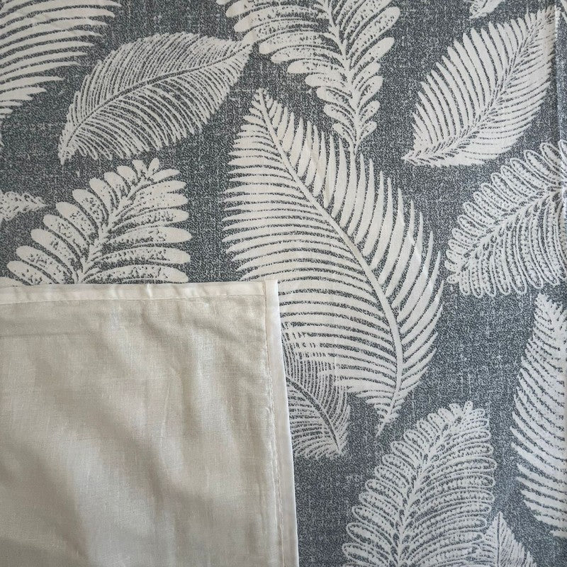 Cloudquilt Floral Cotton Comforter (Grey & Cream) - 300 GSM media 4