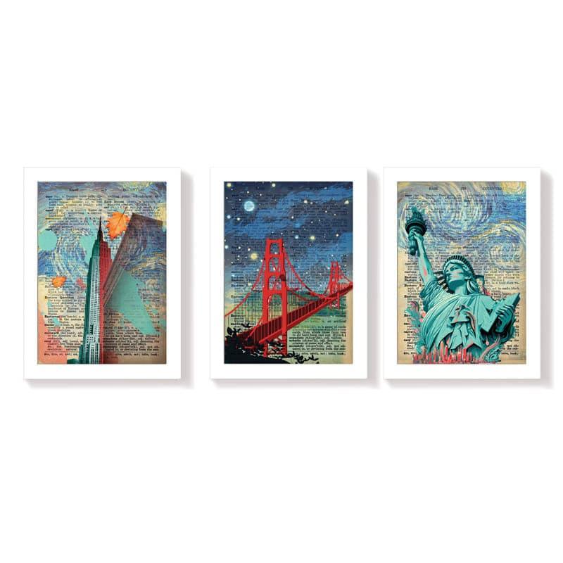 NYC Charm Wall Art - Set Of Three media 3