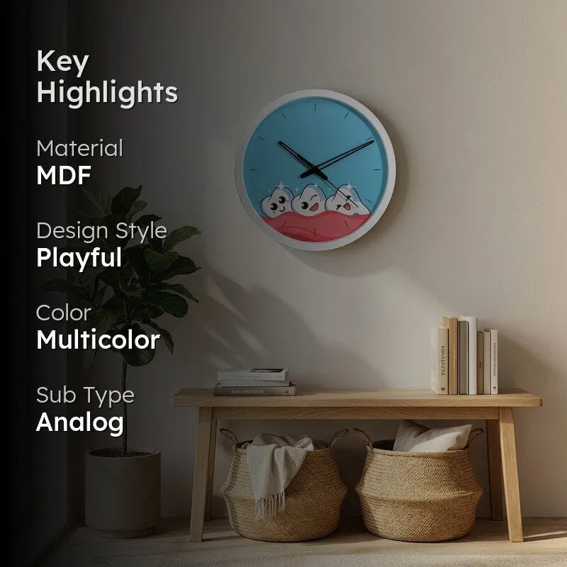 Dentcraft MDF Wall Clock media 2
