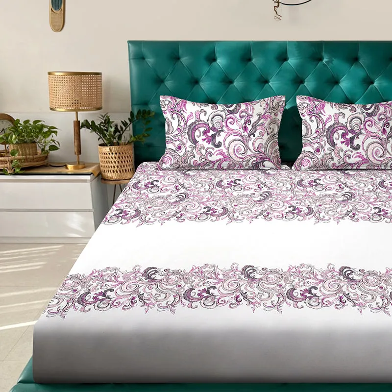 Artesia Fitted Bedsheet - 180 GSM media 4