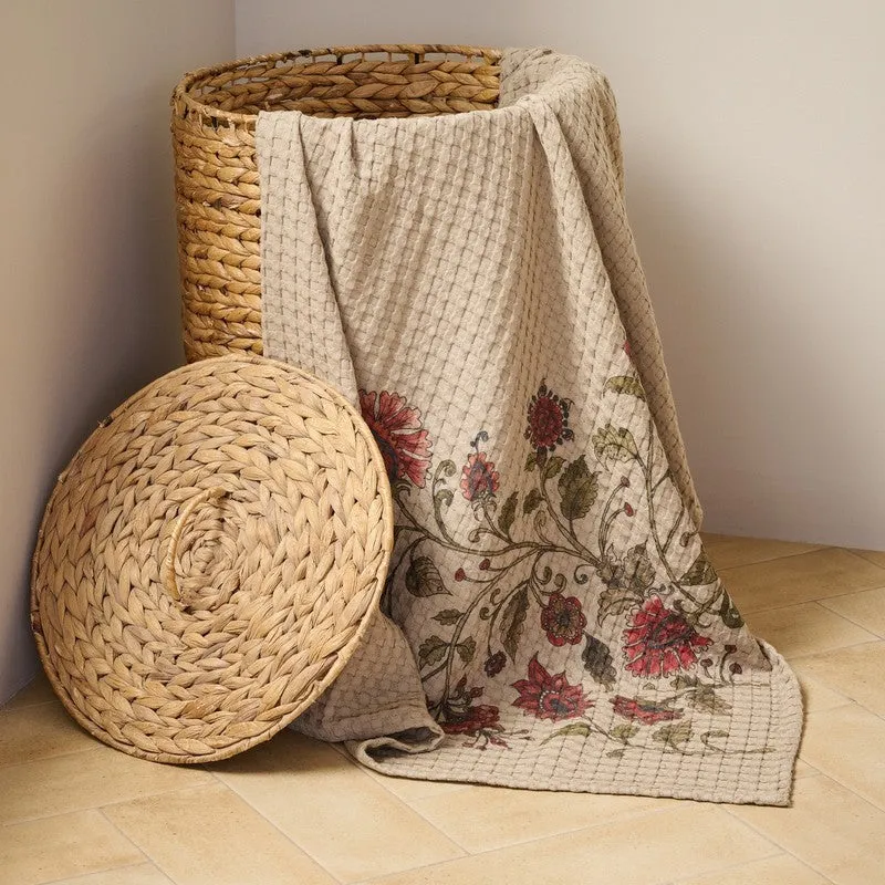 Gulnaar Waffle Weave Bamboo Cotton Bath Towels media 3