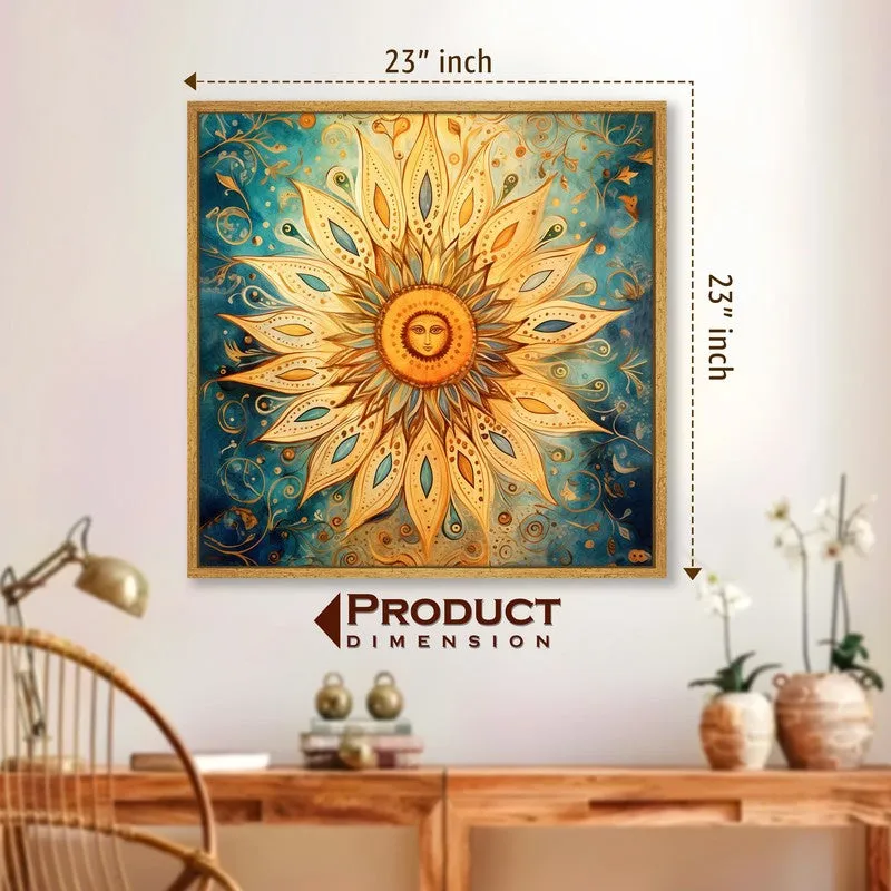 Sacred Maze Wall Art With Frame media 7