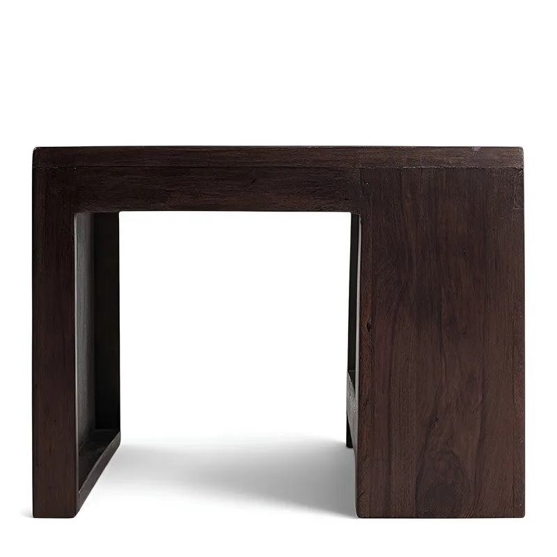 Corvex Sheesham Wooden Center Table - Brown media 5