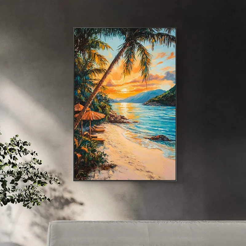 Palm Springs Canvas Wall Painting media 4