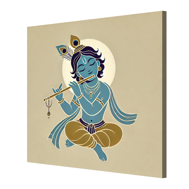 Little Krishna Wall Painting media 5