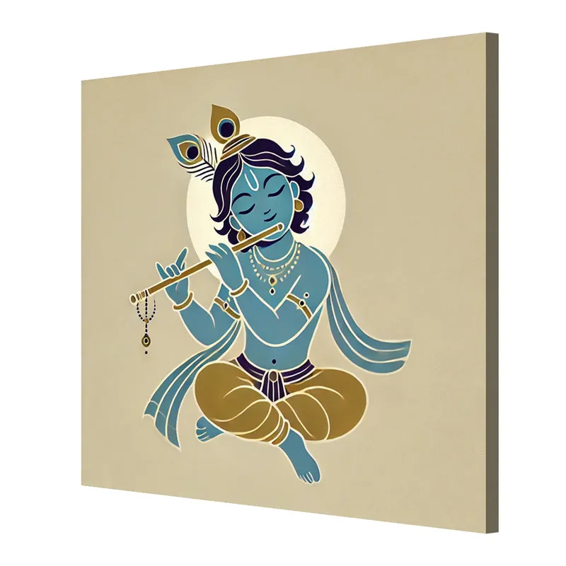 Little Krishna Wall Painting media 5