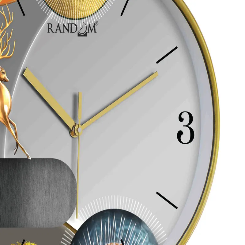Mediodía Analog Wall Clock media 5
