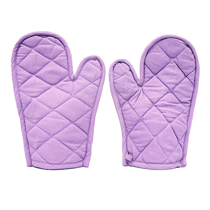 Swayam Garde Kitchen Gloves (Lavender) - Set Of Two media 5