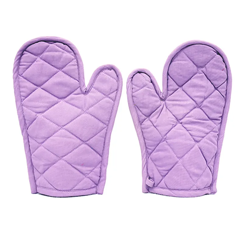 Swayam Garde Kitchen Gloves (Lavender) - Set Of Two media 5