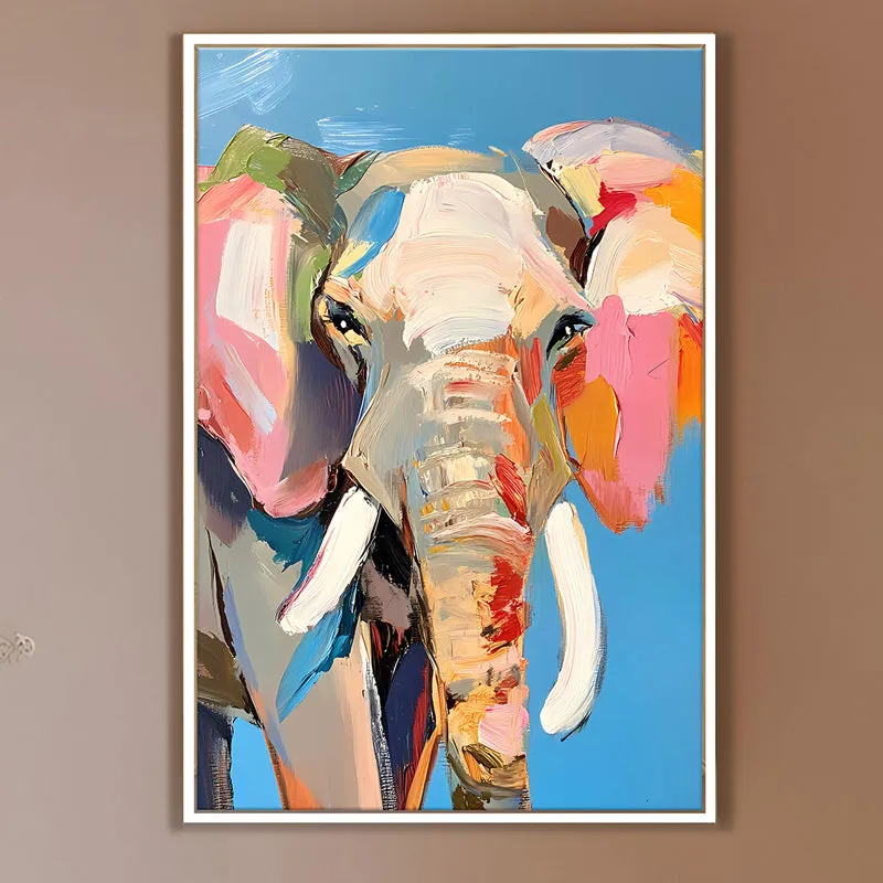 Giant Of Savannah Wall Art With Frame media 3