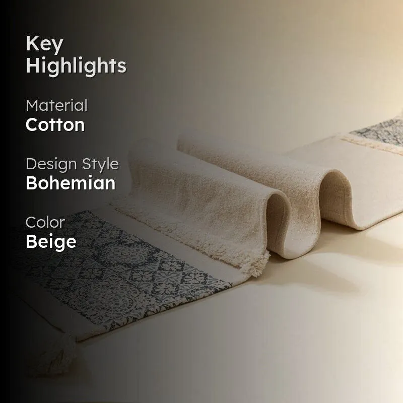 Diem Cotton Table Runner media 2