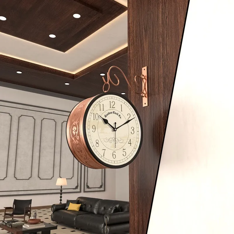 Heritageon Double Sided Wall Clock media 3