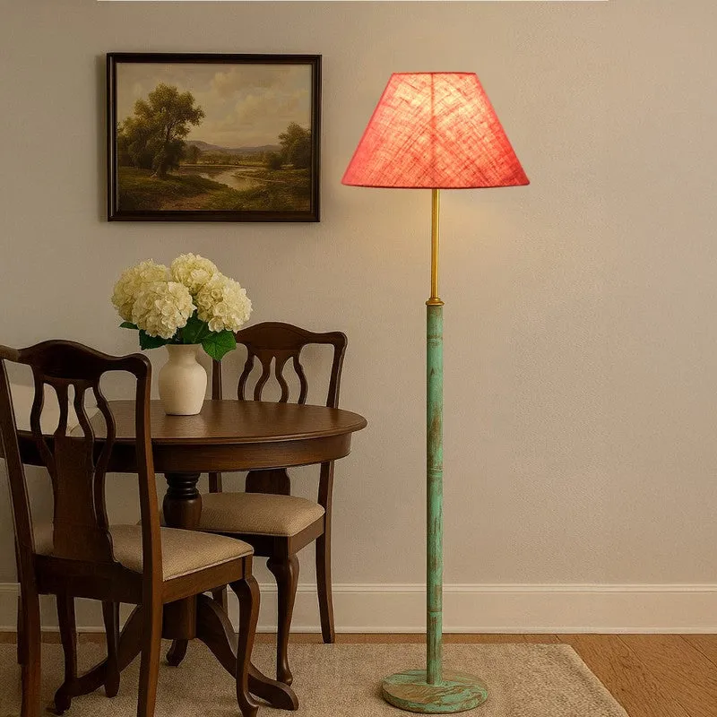 Drift Wooden Floor Lamp - Pink media 3