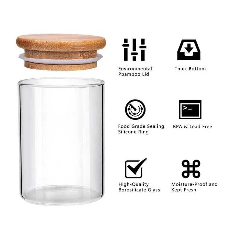 DesiCharm Pantry Jar (220 mL Each) - Set of Twelve media 10