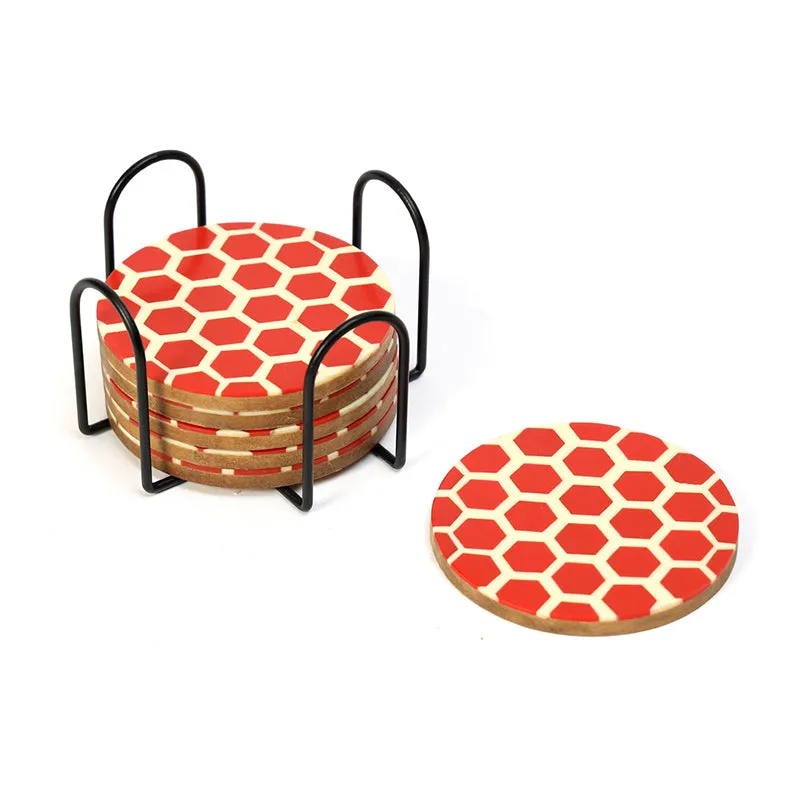 Vexis MDF Coaster - Seven Piece Set media 5