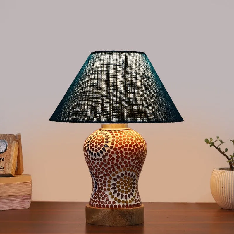 Loomex Wooden Table Lamp - Multicolor media 3