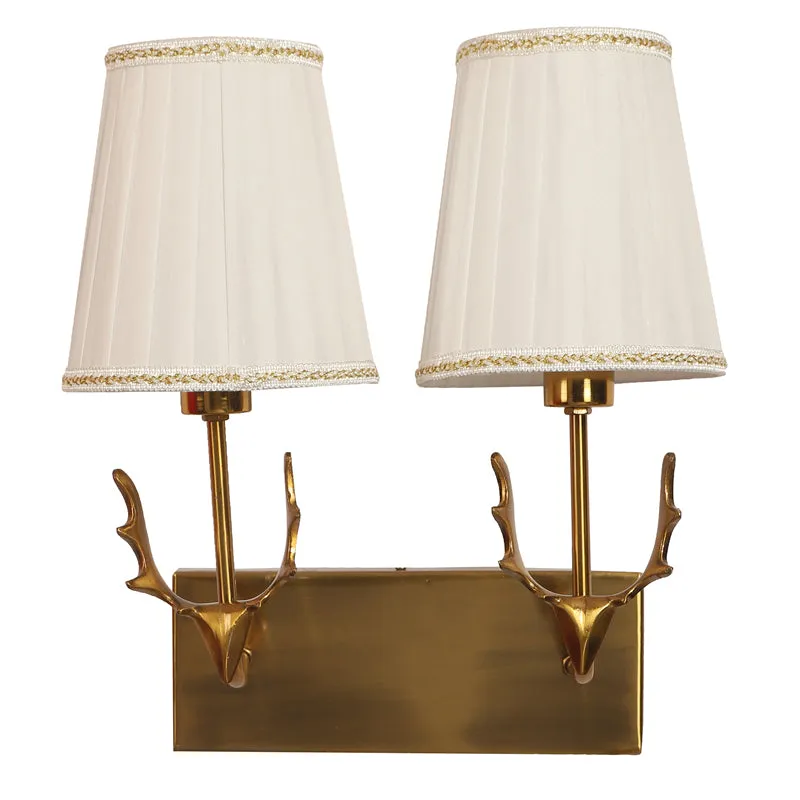 Linera Duo Cotton & Iron Wall Lamp media 6