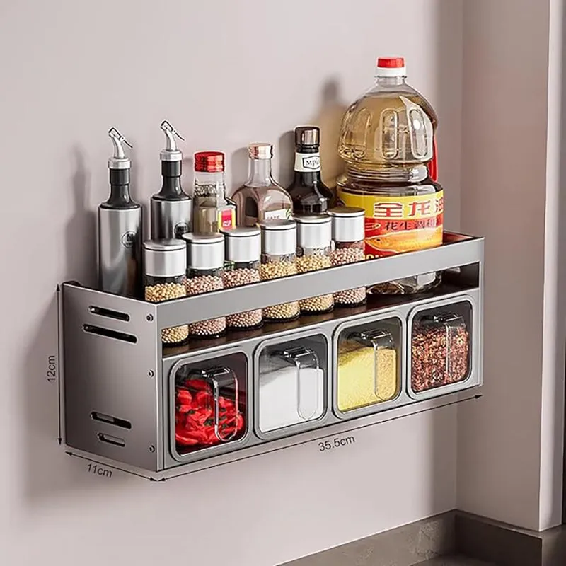 Tastix Condiment Shelf - Grey media 3