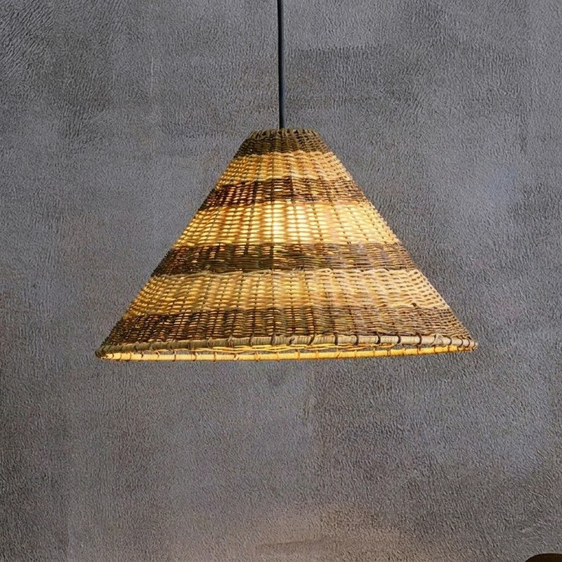 Orange Tree Japon Cane Ceiling Lamp