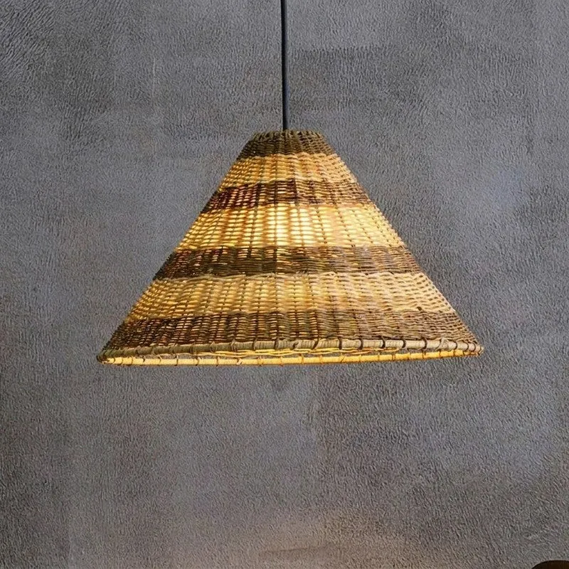 Orange Tree Japon Cane Ceiling Lamp media 1