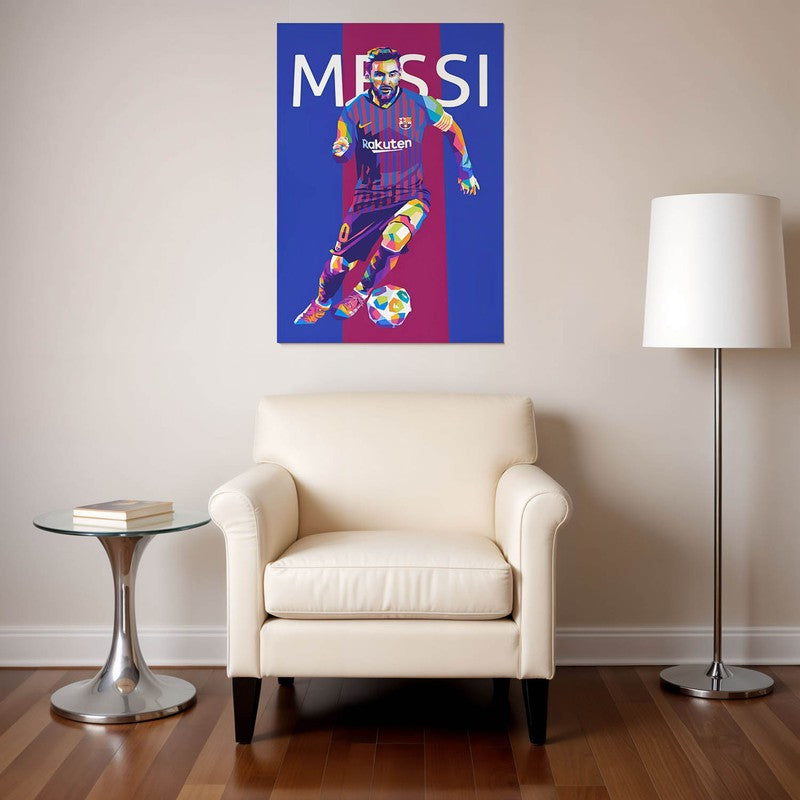 Dynamic Dribble Wall Poster