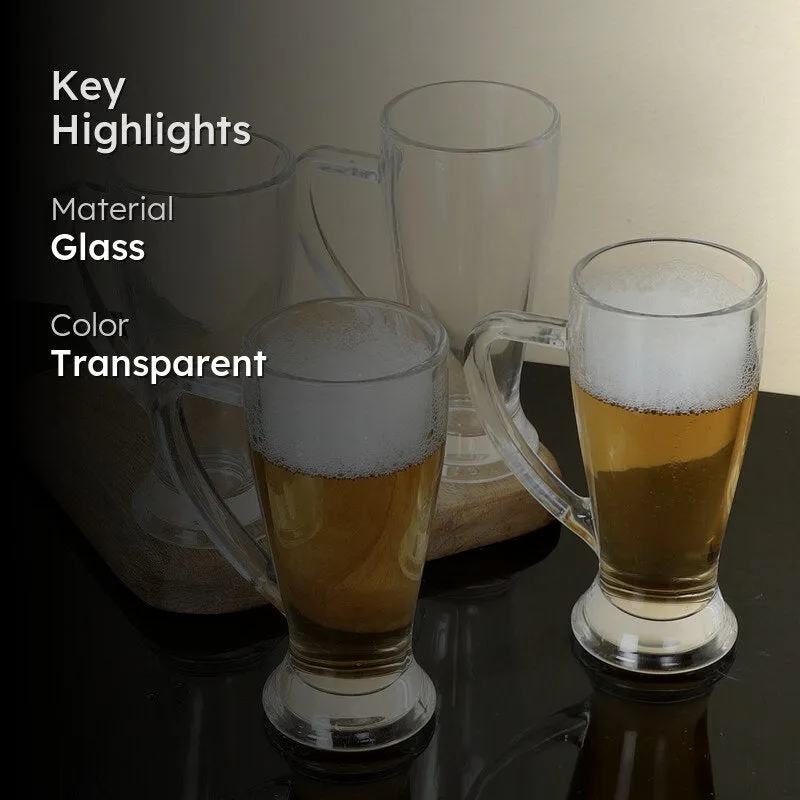 Percival Beer Mug (250 ML) - Set Of Four media 2