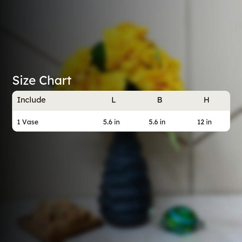 Avenza Sculpted Ceramic Vase - Black media 8