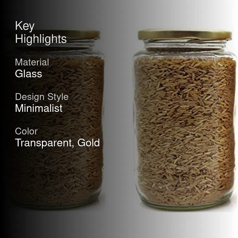 Galaci Airtight Storage Jar (1000 mL Each) - Set Of Three media 2