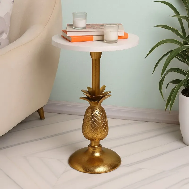 Novara Accent Table - Gold media 1